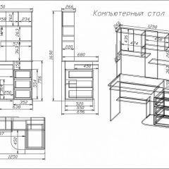 Стол компьютерный Мебелеф-15 | фото 7