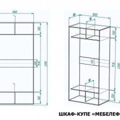 Шкаф-купе Мебелеф-5 | фото 6