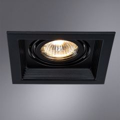 Встраиваемый светильник Arte Lamp Canis A6661PL-1BK | фото 3