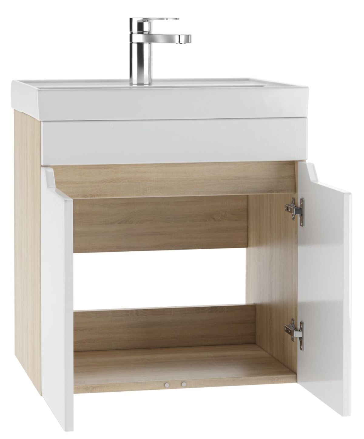 Тумба под умывальник "Енисей 50" Мечта без ящика подвесная Дуб сонома АЙСБЕРГ (DM2315T) | фото 2