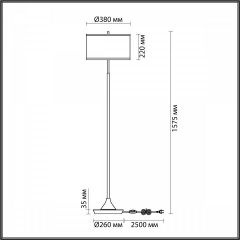 Торшер Odeon Light Bergi 5064/2F | фото 8