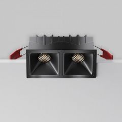 Встраиваемый светильник Maytoni Alfa LED DL043-02-10W4K-SQ-B-1 | фото 2