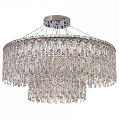 Подвесная люстра Arti Lampadari Ovindoli Nickel Ovindoli L 1.5.80+40.100 N | фото 2