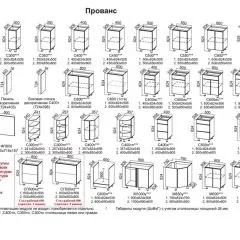 ПРОВАНС Кухонный гарнитур (модульный) h912 | фото 8