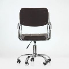 Кресло Barneo K-29 на колесиках (коричневая экокожа) | фото 3